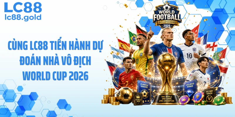 Cùng LC88 tiến hành dự đoán nhà vô địch World Cup 2026